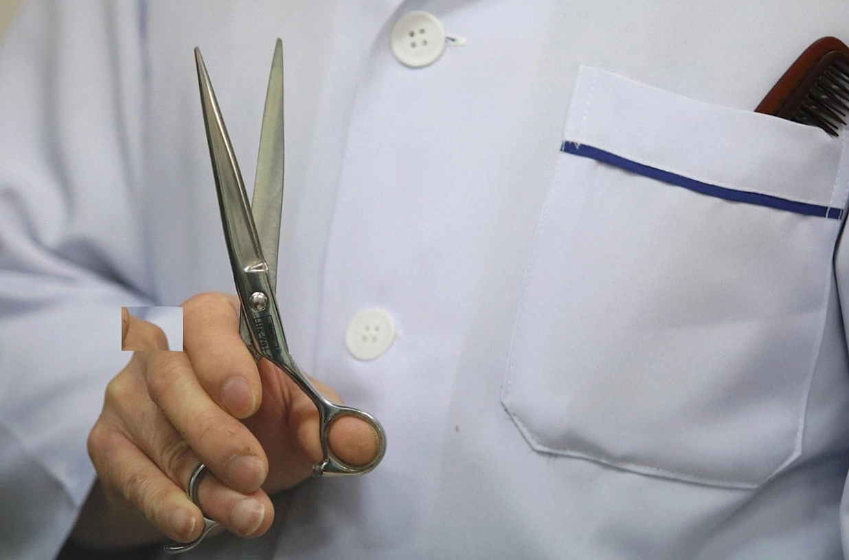 Baard getrimd op zes millimeter